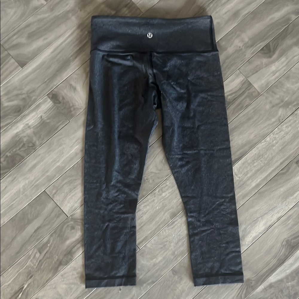 Lululemon Crop Heathered Leggings